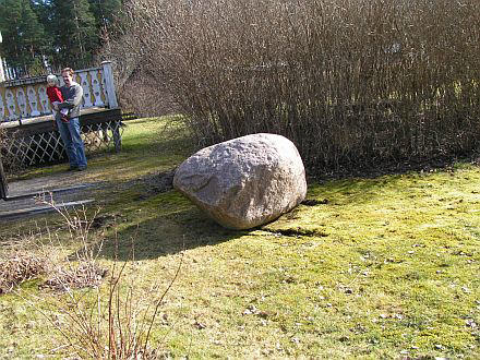 Stenen på plats